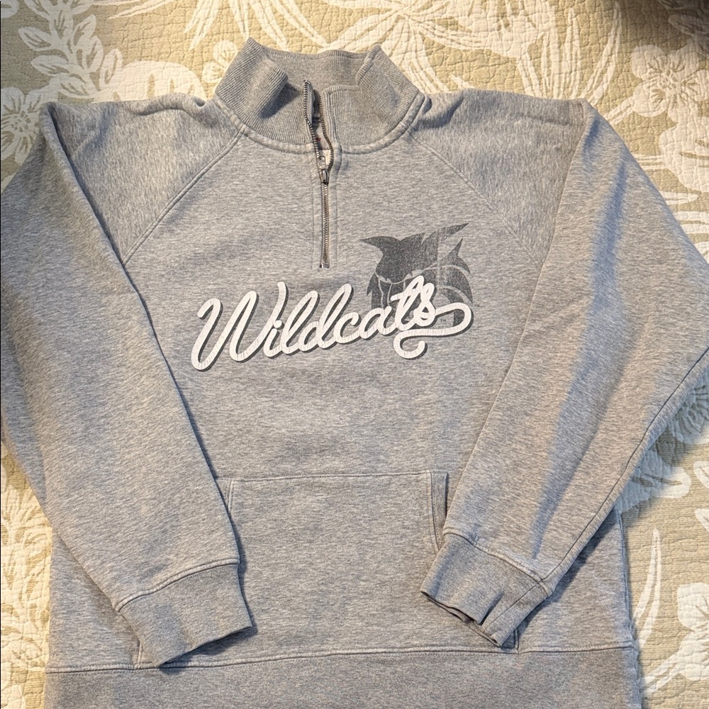 CWU Champion Gray Sport Stretch Quarterzip